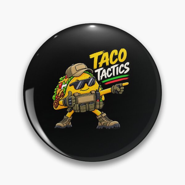 Item preview, Funny Taco Tactics Funny Tactical Taco Art designed and sold by elderberry.