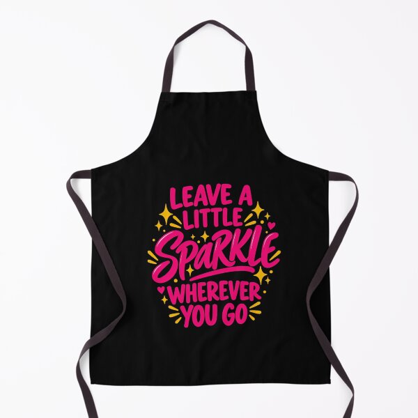 Item preview, Leave A Little Sparkle Wherever You Go Quote designed and sold by elderberry.