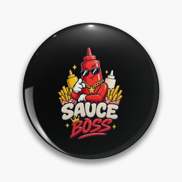 Item preview, Sauce Boss Fast Food Condiment Character designed and sold by elderberry.