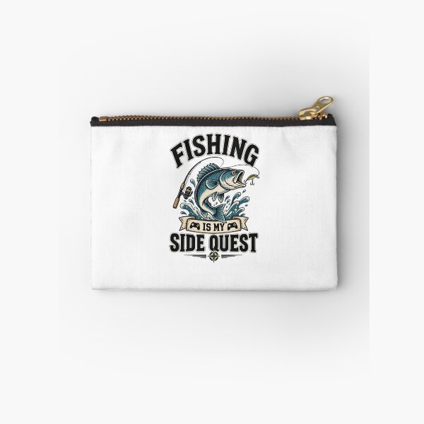 Item preview, Fishing Is My Side Quest Gamer Angler designed and sold by elderberry.