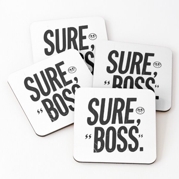 Item preview, Sure Boss Sarcastic Office Humor Quote Mug designed and sold by Nuttajak.