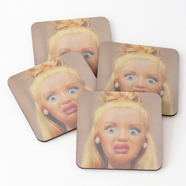 Item preview, Disgusted Doll Face Meme Sarcastic Shocked designed and sold by MarchaNaKOi.