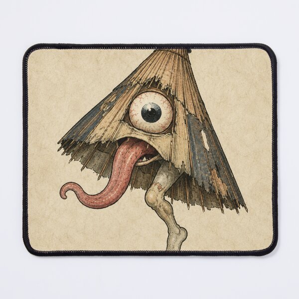 Item preview, Kasa Obake Woodblock Yokai designed and sold by Ocelot-T.