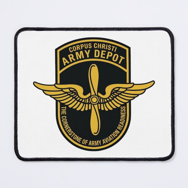 Item preview, Corpus Christi Army Depot Cornerstone of Army Aviation Readiness Patch designed and sold by CharlieDesings.