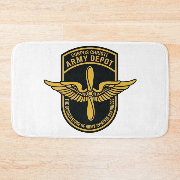 Item preview, Corpus Christi Army Depot Cornerstone of Army Aviation Readiness Patch designed and sold by CharlieDesings.