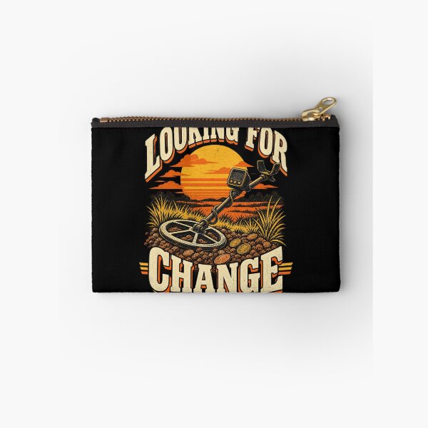 Item preview, Looking for Change – Funny/ Pun Metal Detecting Detectorist Design designed and sold by good vibes clothing.