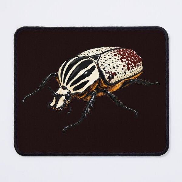 Item preview, Goliath Beetle Goliathus goliatus Cartoon Style  designed and sold by Harpagann.