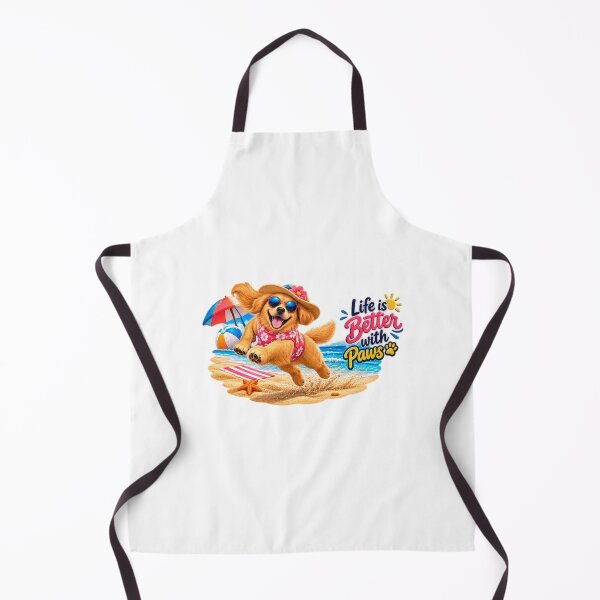 Item preview, Funny Summer Beach Dogs– Cute Tropical Dog Vacation & Beach Vibes. designed and sold by kissing Pets.
