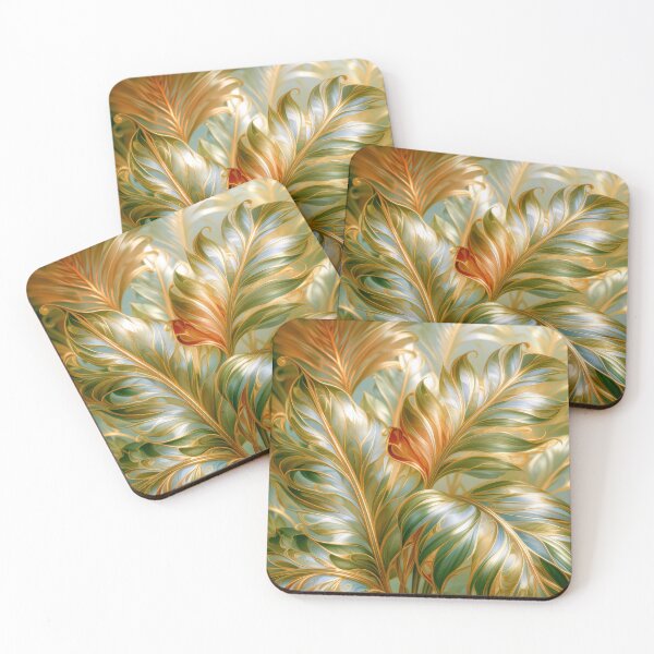 Item preview, Abstract Tropical Leaves Art designed and sold by MargaretWiktor.