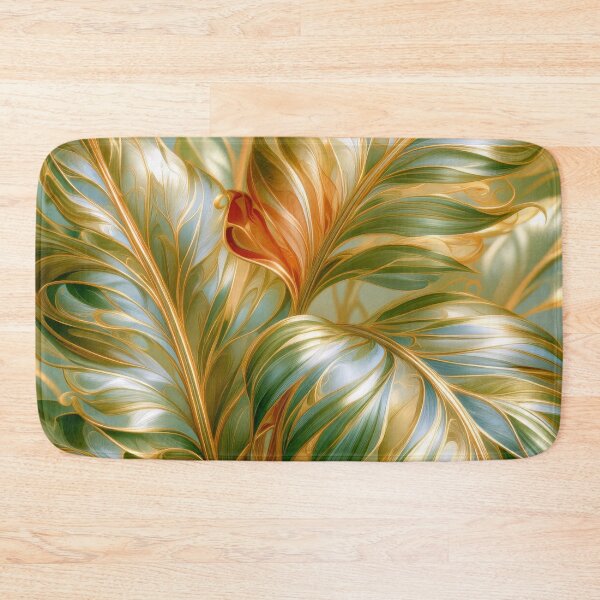 Item preview, Abstract Tropical Leaves Art designed and sold by MargaretWiktor.