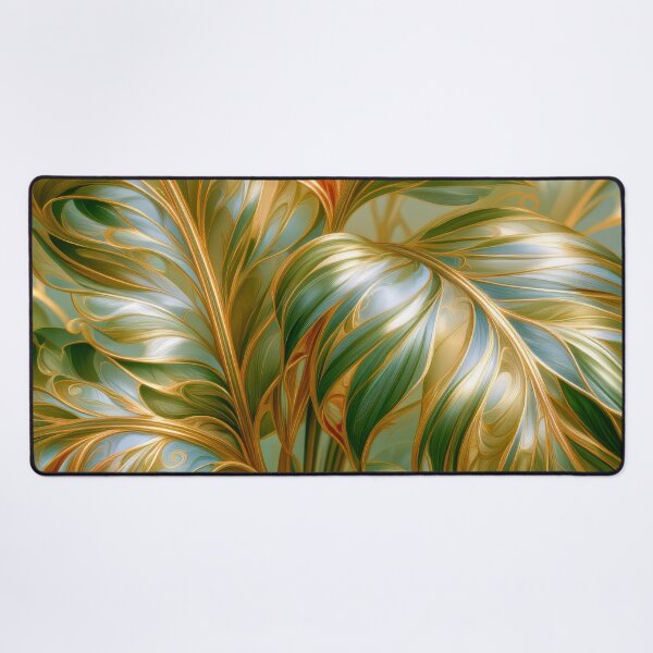 Item preview, Abstract Tropical Leaves Art designed and sold by MargaretWiktor.