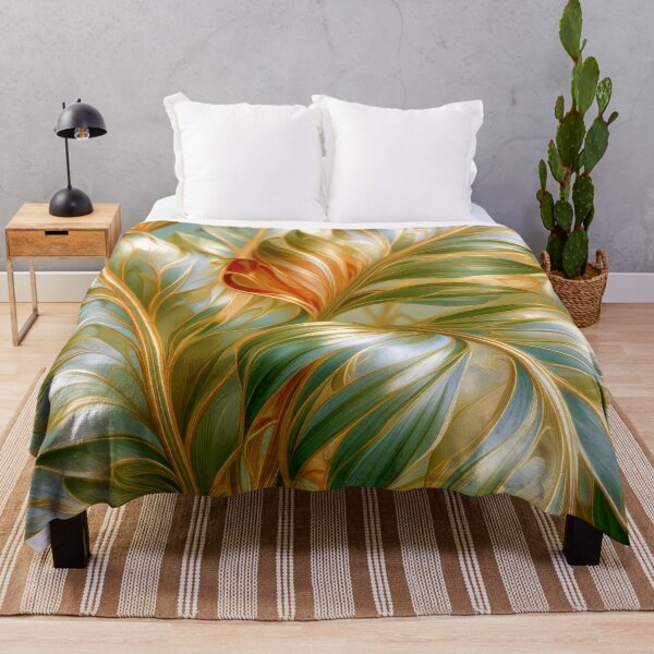 Item preview, Abstract Tropical Leaves Art designed and sold by MargaretWiktor.