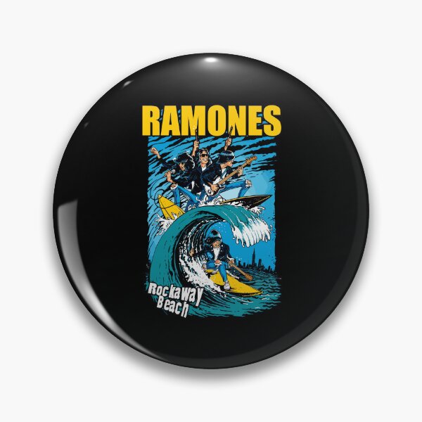 Item preview, RockAway Beach Art Ramones Vintage 90s designed and sold by lacerniketeen.