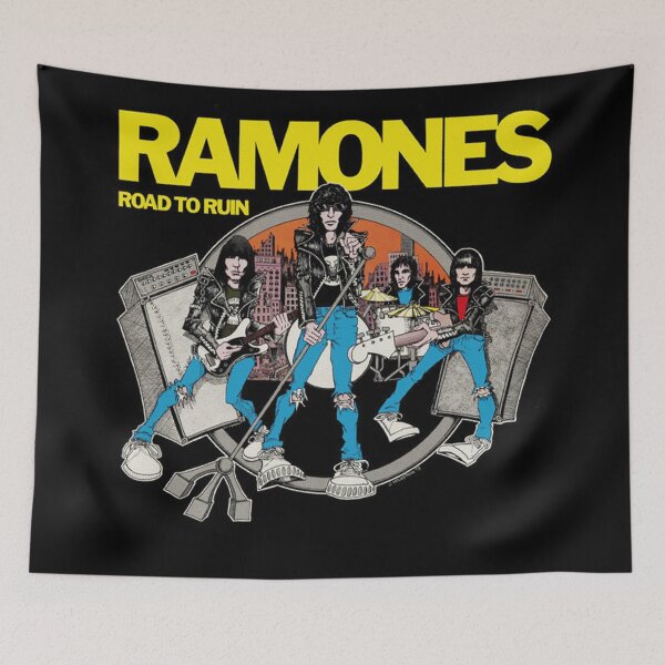 Item preview, Road To Ruin Art Ramones Vintage 90s designed and sold by lacerniketeen.