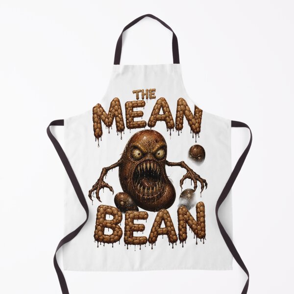 Item preview, The Mean Bean - Funny Scary Monster Bean Horror Comedy designed and sold by HorrorWorldWeb.