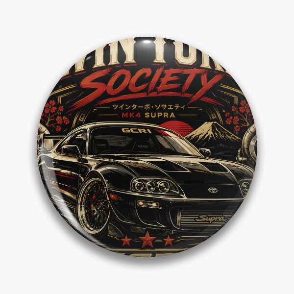 Item preview, GCR1 Twin Turbo Society – Toyota Supra MK4 A80 | 2JZ JDM Legend designed and sold by GCR1.