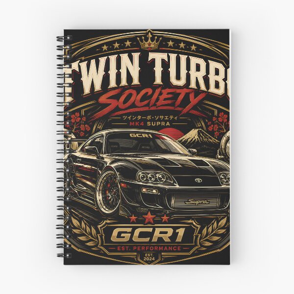 Item preview, GCR1 Twin Turbo Society – Toyota Supra MK4 A80 | 2JZ JDM Legend designed and sold by GCR1.