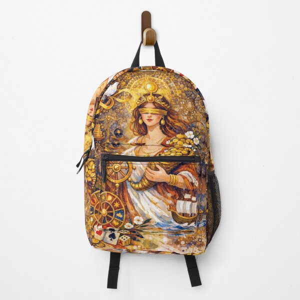 Item preview, Fortuna illustration – Roman Goddess of Fortune and Luck designed and sold by GalleryKauffeld.