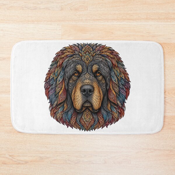 Item preview, Tibetan Mastiff designed and sold by PaintedbyCarol.