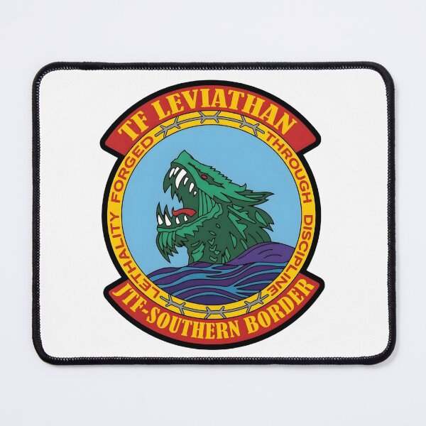Item preview, Task Force Leviathan JTF-Southern Border Insignia Patch designed and sold by CharlieDesings.