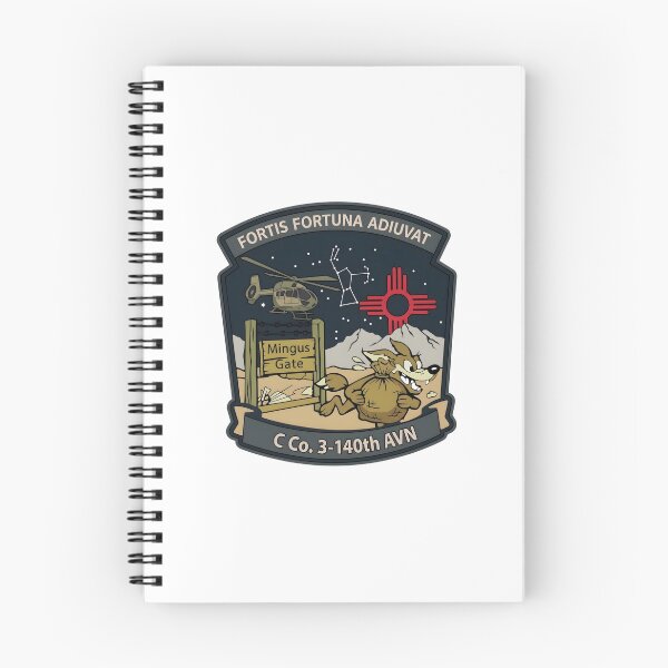 Item preview, C Company 3-140th Aviation Regiment Fortis Fortuna Adiuvat Insignia Patch designed and sold by CharlieDesings.
