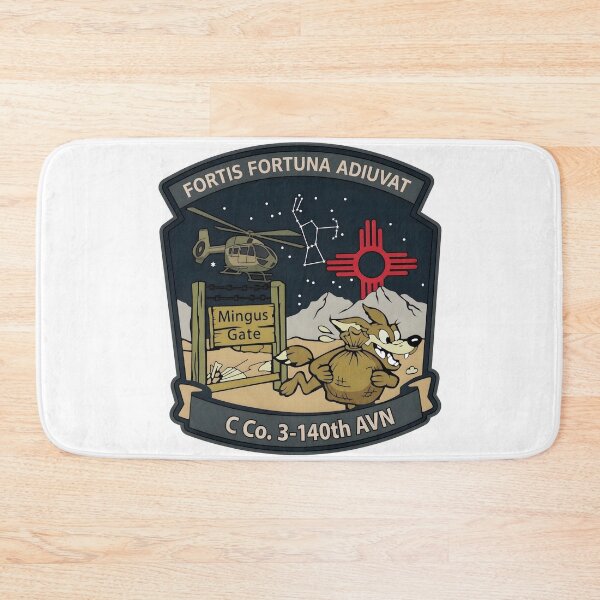 Item preview, C Company 3-140th Aviation Regiment Fortis Fortuna Adiuvat Insignia Patch designed and sold by CharlieDesings.