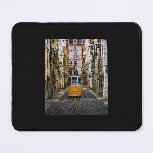 Item preview, Rainy Tram in Lisbon designed and sold by onubi.