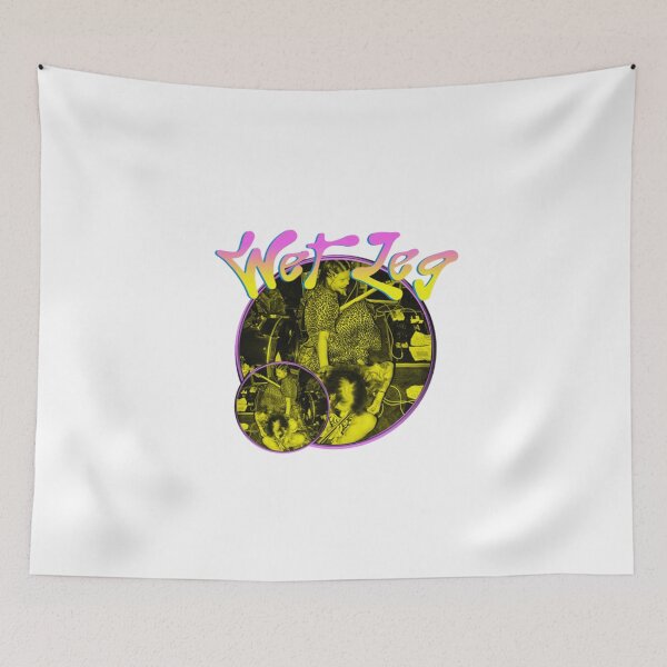Item preview, Yellow Silhouette Band With Glow Pink Outline Frame  designed and sold by laurenkoppar.