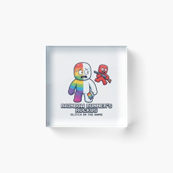 Item preview, Rainbow Runner Ruckus Glitch In The Game designed and sold by Alaric4you.