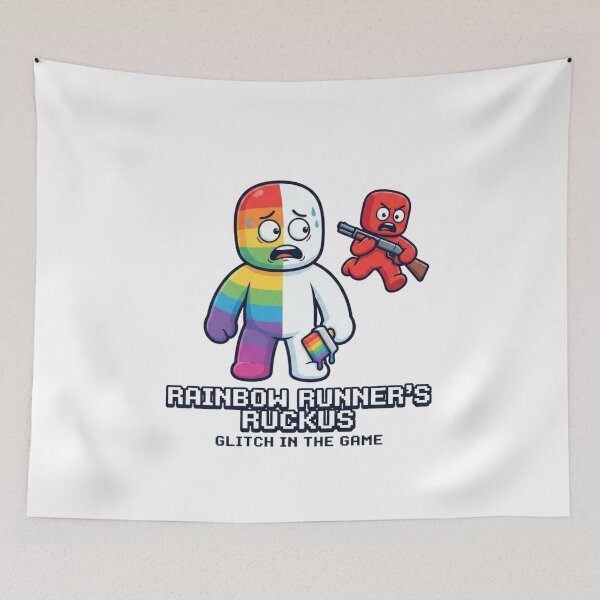 Item preview, Rainbow Runner Ruckus Glitch In The Game designed and sold by Alaric4you.