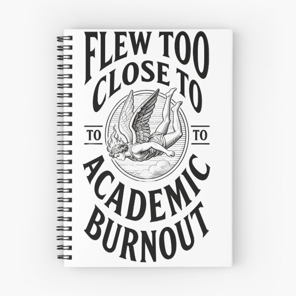 Item preview, Icarus Flew Too Close To Academic Burnout — Dark Academia  designed and sold by GodsMonsterss.
