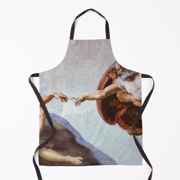 Item preview, Michelangelo Creation of Adam — Sistine Chapel Fresco Art designed and sold by Paper Punch Press.