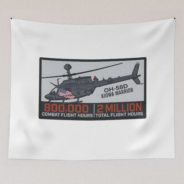 Item preview, OH-58D Kiowa Warrior Flight Milestone Commemorative Insignia designed and sold by CharlieDesings.