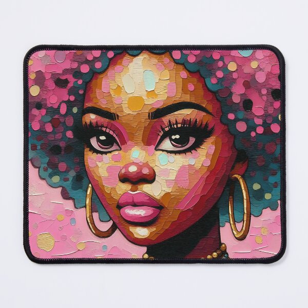 Item preview, Pink Afro Girl designed and sold by Tootley.