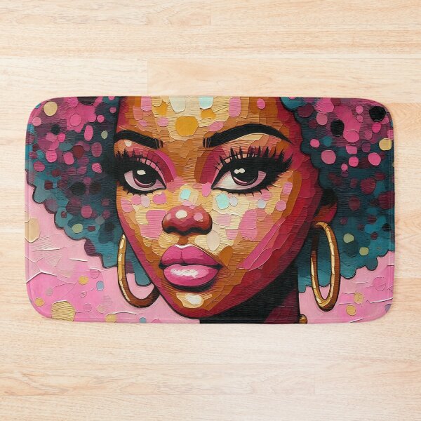Item preview, Pink Afro Girl designed and sold by Tootley.