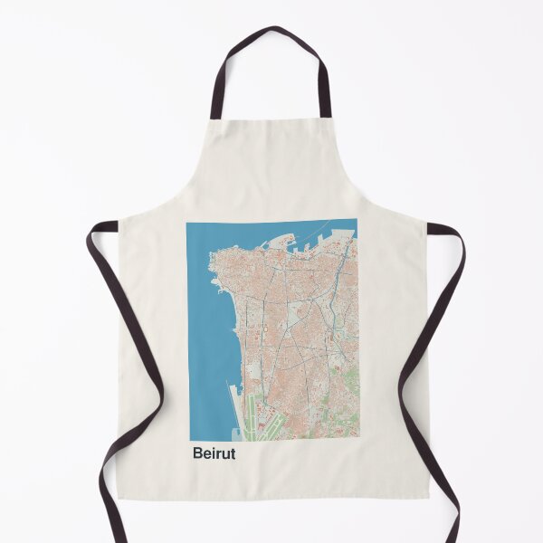 Item preview, Beirut Minimalistic Map Art designed and sold by MapsNerd.