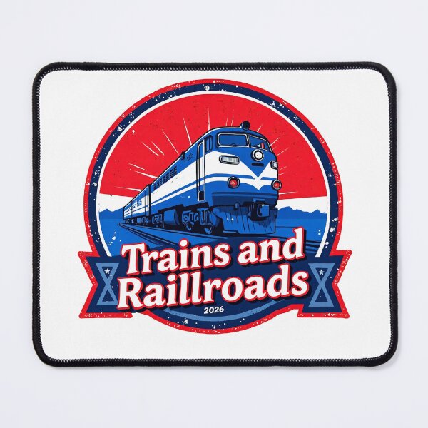 Item preview, Trains and Railroads 2026  designed and sold by Trains-and-Rail.