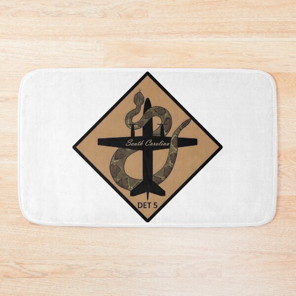 Item preview, South Carolina Detachment 5 C-12 Huron Rattlesnake Insignia Patch designed and sold by CharlieDesings.