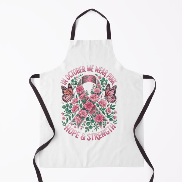 Item preview, In October We Wear Pink Floral Ribbon Shirt designed and sold by HappyCuteCat.