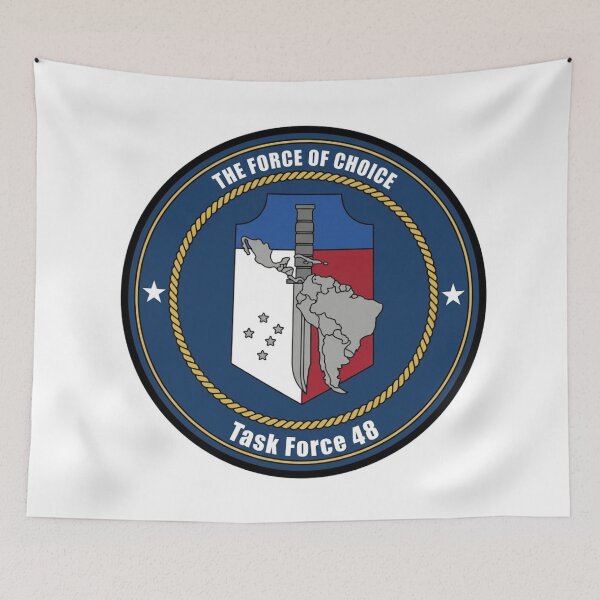 Item preview, Task Force 48 The Force of Choice Emblem Patch designed and sold by CharlieDesings.