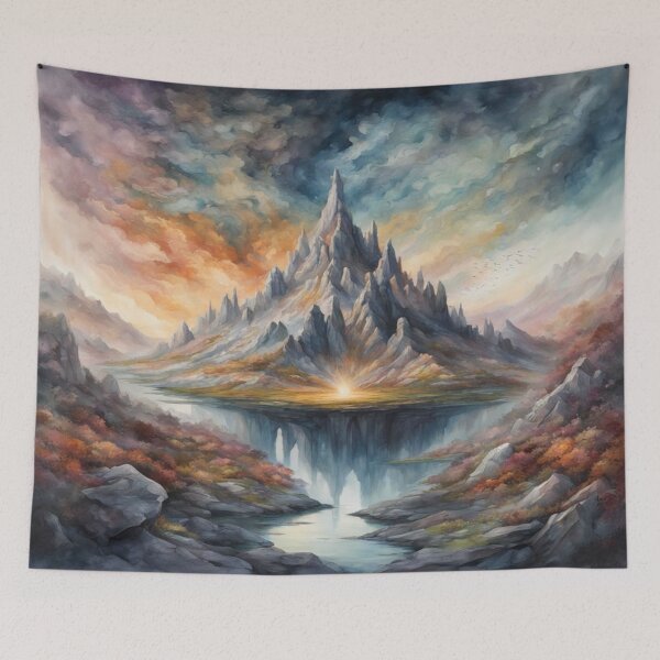 Item preview, Mountain Dawn Glow designed and sold by FotoworldEdel.