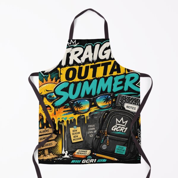 Item preview, GCR1 Straight Outta Summer – Back to School Streetwear designed and sold by GCR1.