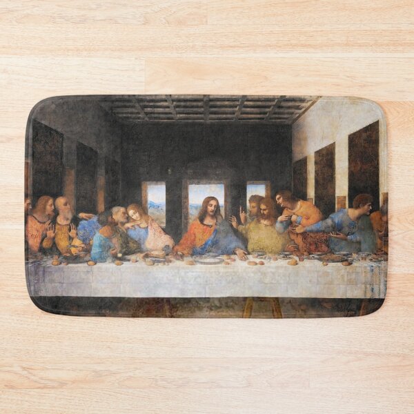 Item preview, Leonardo Last Supper — Ultima Cena Renaissance Art designed and sold by Paper Punch Press.