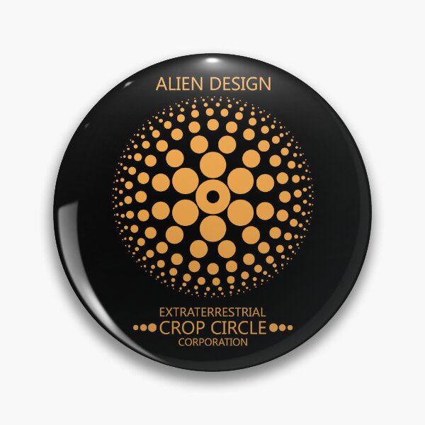 Item preview, Extraterrestrial Crop Circle Corporation Alien Design 19 designed and sold by MagicEyesOnly.