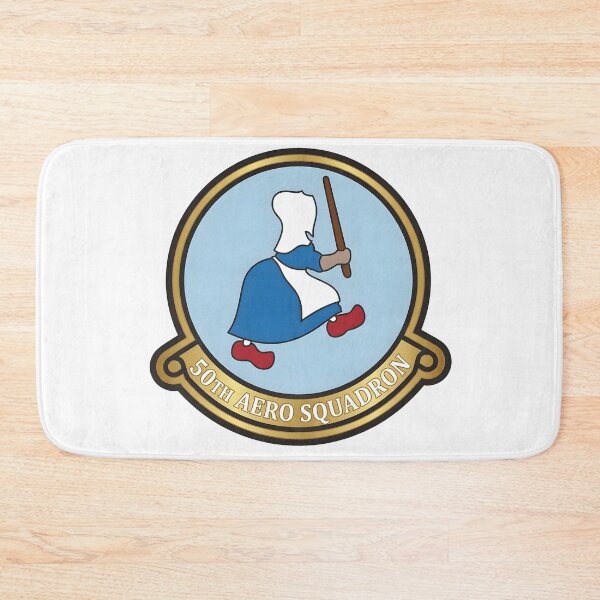 Item preview, 50th Aero Squadron Dutch Girl Emblem Patch designed and sold by CharlieDesings.