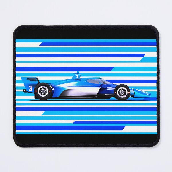 Item preview, #3 Scott McLaughlin Blue Race Car designed and sold by PitWallArt.