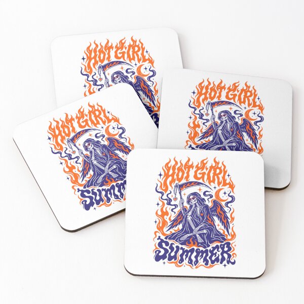 Item preview, Hot Girl Summer, Funny Summer Skeleton, Gothic Halloween, Spooky Season Gift designed and sold by Cchotlan.