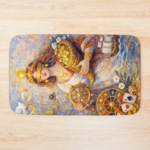 Item preview, Fortuna Painting – Roman Goddess of Fortune and Luck designed and sold by GalleryKauffeld.