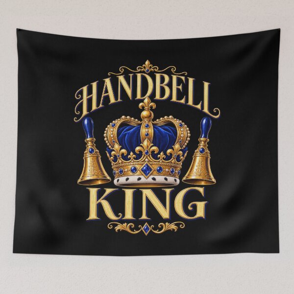 Item preview, Handbell King Regal Crown for Bell Choir Ringers designed and sold by SubtleSplit.