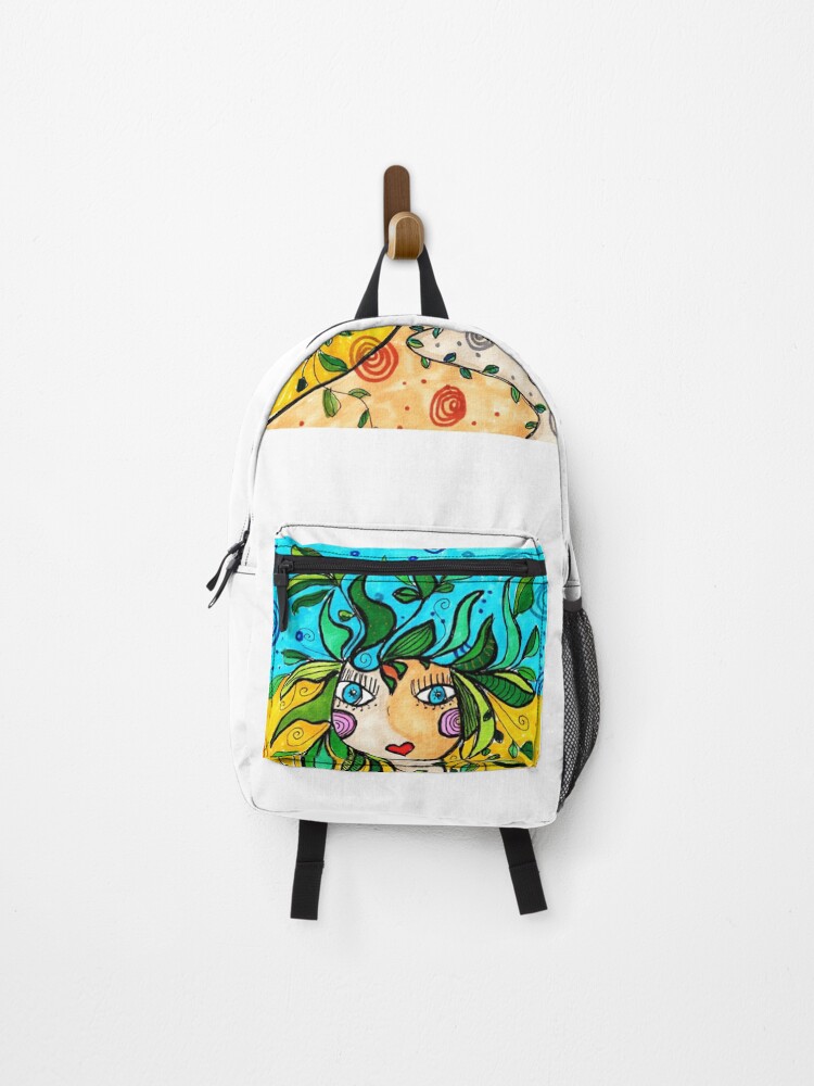 Thumbnail 1 of 3, Backpack, Forest Goddess designed and sold by InnerINprint.